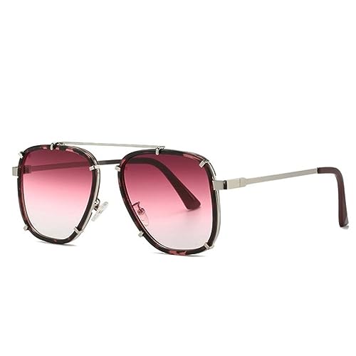 Lunettes de soleil pilote dégradé MUTYNE style vintage pour hommes et femmes