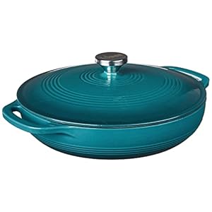 Lodge 3.6 Quart Enameled Cast Iron ...
