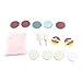 Auto Glass Polishing Kit,230g Cerium Oxide Powder Polishing Kit Windscreen Scratch Removaler Include Abrasive Discs Polish Pad Felt Wheel for Car Windows Glass