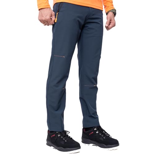 Image of GOKYO Spiti Trekking Pants Ultralight Quick Dry with high Stretch & durablity - Light Weight, Zip Side Pockets, Elastic Waistband for Mens