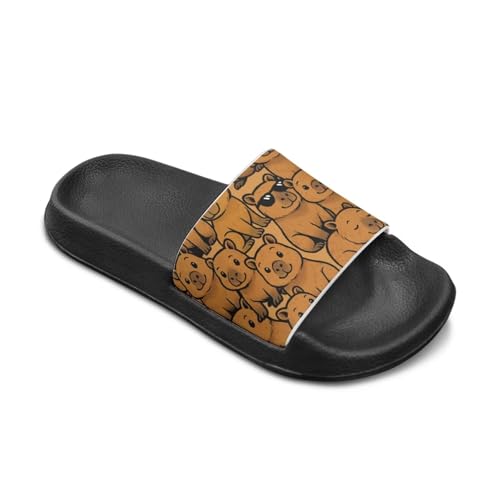 Image of Slides for Boys Girls Quick Drying Kids Slides Sandals Non-Slip