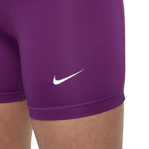 Image of Nike Girls' Pro Shorts (Little Big Kid), Viotech /Black /White