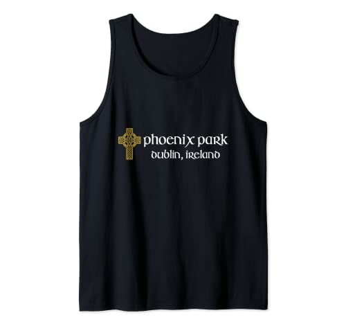 Phoenix Park Dublin Celtic Cross Souvenir Ireland Tank Top
