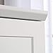 Sauder HomePlus Wardrobe/Storage Cabinet, Spacious Hidden Storage, Wardrobe Armoire, 29.1x20.9x71.2 - Soft White Finish