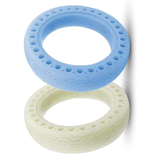 Chambre à air scooter électrique 21,6 cm bleu lot de 2 renforcé haute densité