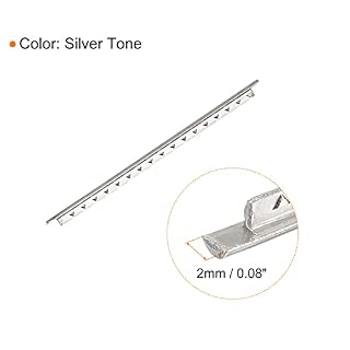 sourcing map Guitare Classique Fret Fil Guitare Fretboard 19 Fret 2mm Argenté pour Guitare Touche Remplacement, Paquet… - Les Beatles, Paul McCartney, John Lennon, RIngo Starr, George Harrison sourcing map Guitare Classique Fret Fil Guitare Fretboard 19 Fret 2mm Argenté pour Guitare Touche Remplacement, Paquet… – Image 2