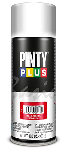 PINTYPLUS Pintura en Spray Basic 520cc Rojo Cereza B184 400 ml Paquete