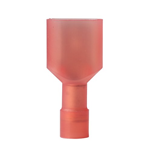 Ancor 231409 Marine Grade Electrical Nylon Insulated Double Crimp Funnel Entry Fully Insulated Disconnects with Insulation Grip (Male, 22 to 18-Gauge, 4-Pack)