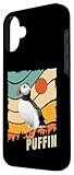 Zoom IMG-1 atlantic puffin vintage retro style Zoom IMG-1 atlantic puffin vintage retro style