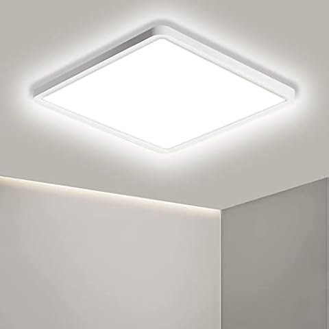 Ouyulong Lampara Led Techo 36W 30x30 CM Cover