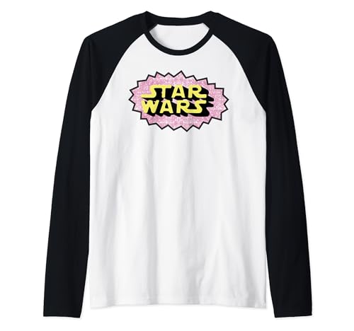 T-shirt Star Wars mignon manches raglan baseball pour fan de pop culture