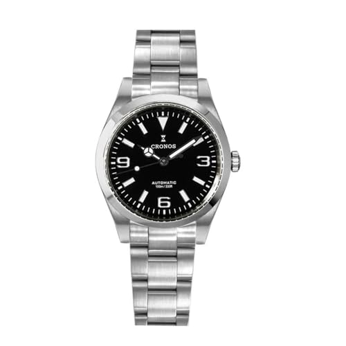 TACTICAL FROG Cronos L6042 Men Watches 90S5 Automatic Movement 36 mm Sapphire Glass Diver
