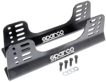Part Synergy Replacement for Competition Side Mount Seat Bracket FIA Approved Adjustable Steel Black Powder Coat
