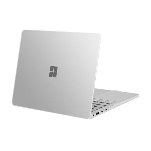 MOSISO Funda Compatible con Microsoft Surface Portátil 13,8 Pulgadas 2024 Pantalla Táctil 7th Edition 2036 Modelo 2036, Carcasa Protectora Plástico Duro,Translúcido
