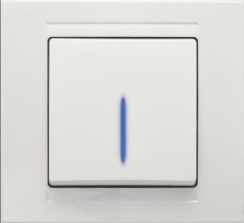 Preisvergleich Produktbild Moderna Schalter mit blauer LED