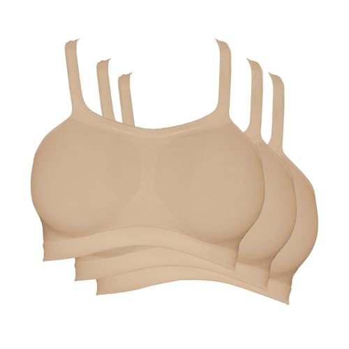 Kit 3 Sutiãs Bandini Seamless, Hanes, Feminino