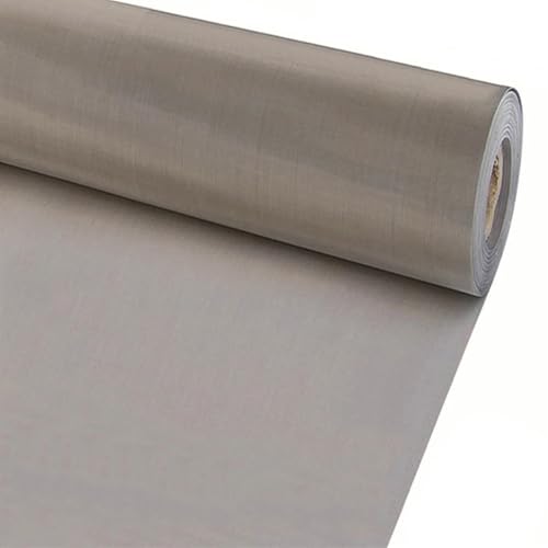 GTPBAO Tamis métallique filtrant 50 cm x 100 cm, tamis métallique tissé, mailles de 4 à 500, acier inoxydable 304 Quincaillerie Grille(500 Mesh 26Micron)