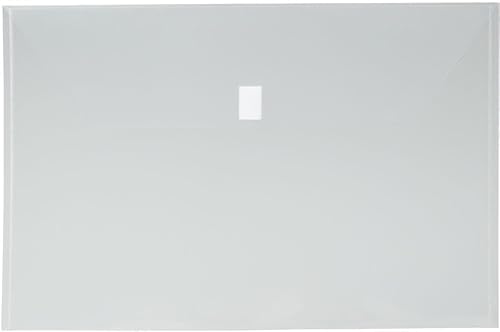 JAM PAPER Jumbo-Broschüre Kunststoff-Umschläge, 3 Stück