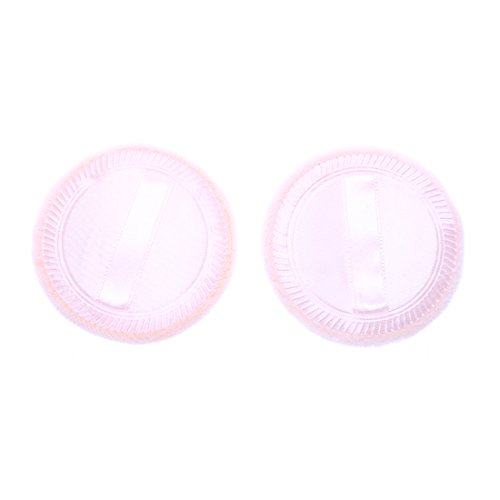 Anleolife 10Pcs Compact Washable Powder Blending Sponge Puff Round For Foundation Makeup Velour Puffs Makeup Lot (5bag/lot,2pcs/bag)