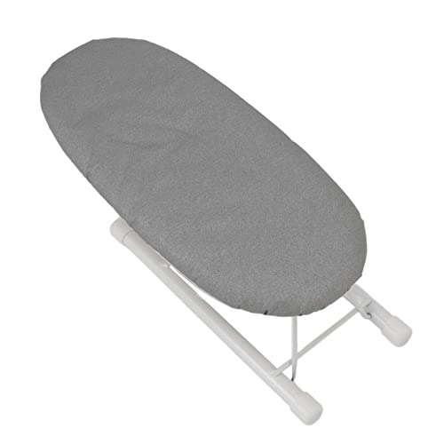 Portable Foldable Mini Ironing Board - Stable Support, Multifunctional Steel Pipe, Easy to Use for Faster Ironing (Grey)