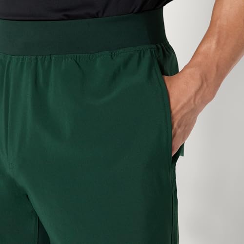 Image of Amazon Essentials Men's Athletic Running Training Shorts, Performance Stretch Woven Workout Shorts, 7 inch
