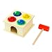 STOBOK Hámster de Madera Juego de Juguete Martillo de Bola Martillo Caja Niños Juguete de Aprendizaje temprano