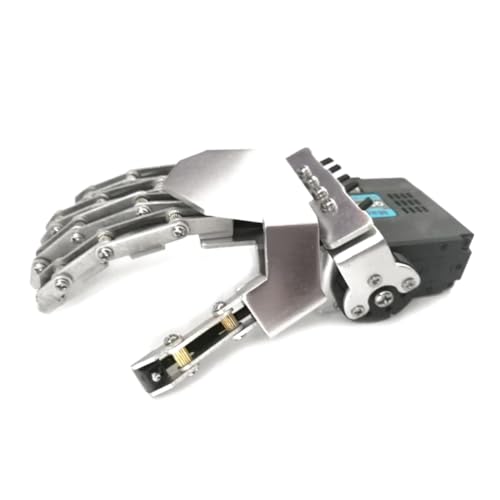 Main de robot à cinq doigts droite en métal pour bras manipulateur DIY