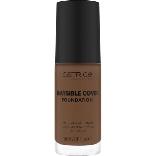 Catrice Cosmetics Base Invisible Cover, hidratar/humectar, de larga duración, matificante, natural, mate, 30 ml
