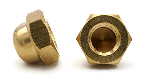 Cap Nuts Brass - 3/8