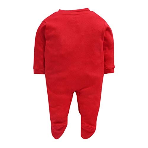 Image of Pooja Baby Rompers Sleepsuit Kid's Cotton All Over Print Night Suits Pack of 3