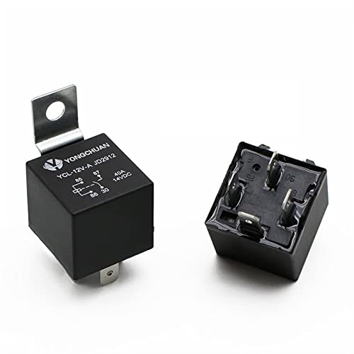 Relais de voiture étanche pour réparer les phares en panne et climatisation DC 12V 40A