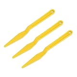 Yardwe 3 Piezas Raspador Desguace De Coches Escobilla De Goma del Coche Escobilla De Plástico Espátula De Coche Rascadores De Calcomanías para Automóviles Apliques El Plastico Burbuja