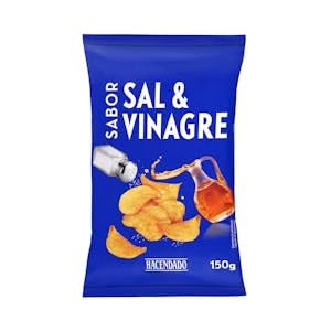"Patatas fritas sabor sal y vinagre Hacendado Paquete 150 g Pack 2"