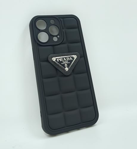 Image of BWOGUE Cool Puffer Case for iPhone 14 Pro，Full Body Protection Phone Cover /Case for iPhone 14pro, Shockproof Protective Silicone Cover for iPhone 14 pro Cover -iPhone 14 Pro, Black