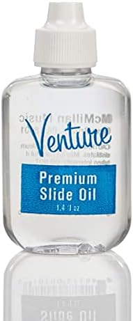 Venture 103 1.4 fl.oz Premium Trombone Slide Oil, Packaging may vary