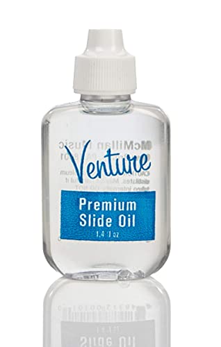 Venture 103 1.4 Fl.oz Premium Trombone Slide Oil, Packaging May Vary #TOP1