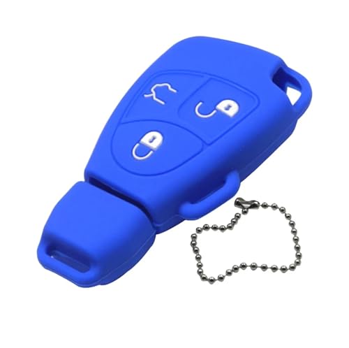 Funda llave para Benz W211 W202 clase B C E ML S carcasa negra de control remoto 6