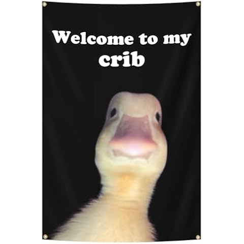 Generic Funny Duck Flag Tapestry Cover