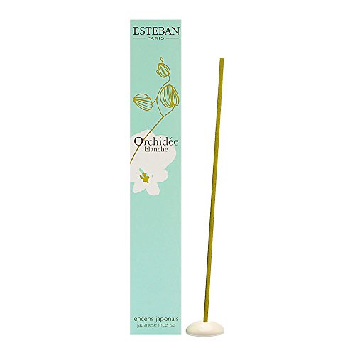 Esteban Orchidee Blanche Japanese Incense Sticks 40 Incense Sticks