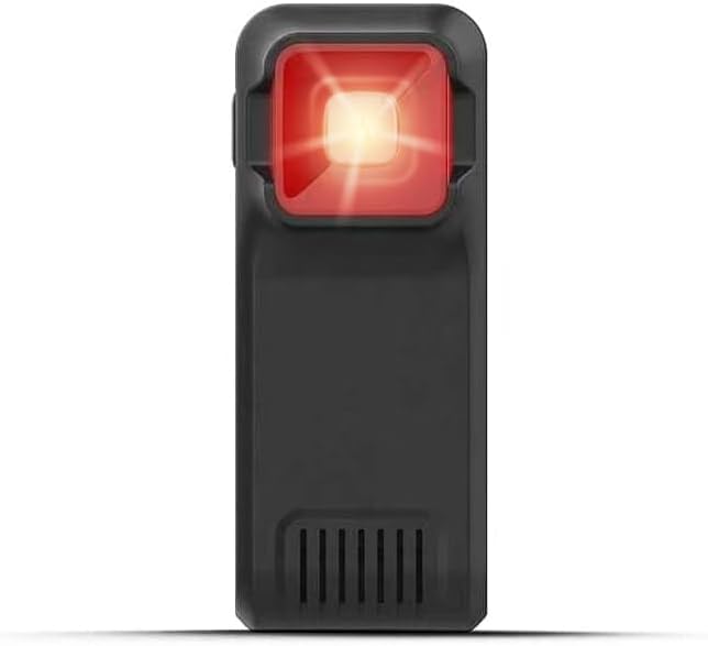 Miniatura 1 de BY-J Luz trasera de radar para bicicleta, alertas visuales y audibles para acercarse al vehículo, compatible con computadoras Garmin Wahoo Bike y