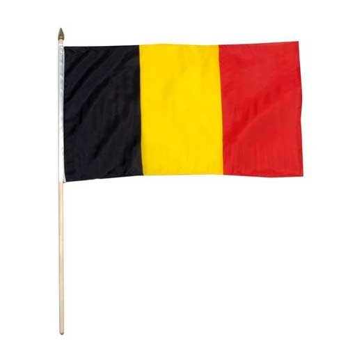 Us Flag Store Belgium Flag, 12 by 18-Inch