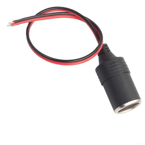 Adaptador de enchufe de coche de 12 V 24 V con 0. Cable 10 A 120 W Fuente de alimentación para GPS Teléfono móvil Aspirador de coche y otros dispositivos DC