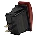 Carling Momentary On-Off Contura III Boat Rocker Switch | Horn 2 Spade