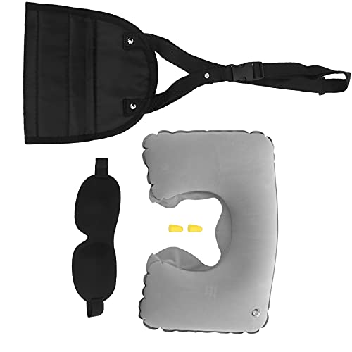 Set Almohadas de Viaje Inflable Ajustable miniatura 1