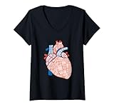 Photo Gallery donna cardiac nurse practitioner - anatomia del cuore maglietta con collo a v Photo Gallery donna cardiac nurse practitioner - anatomia del cuore maglietta con collo a v