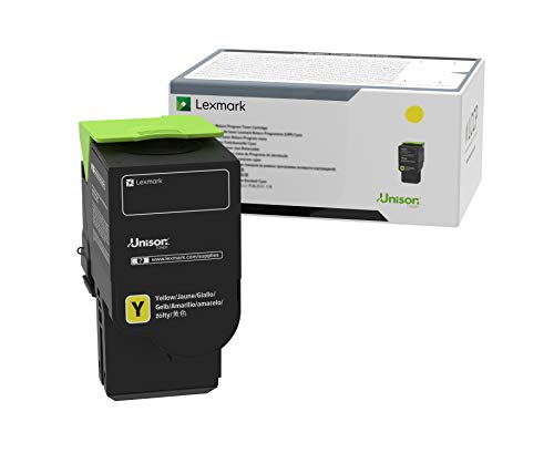Lexmark C240X40 Yellow Extra High Yield Cartridge Toner, Grey