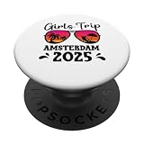 Amsterdam Girls Trip 2025 Fiesta de fin de semana en grupo de vacaciones PopSockets PopGrip Intercambiable