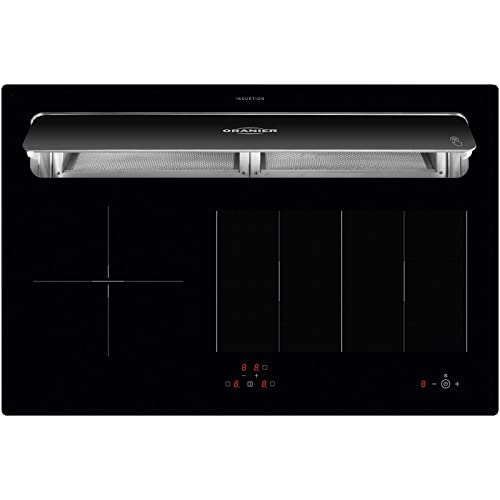 Oranier Einbaubackofen Set Induktion - autarker Backofen EBS 9911 mit Kochfeld 80 cm Dunstabzug Abluft-Umluft KXI 1082… – Bild 4