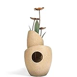 WQQLQX Statue Wasserbrunnen Skulptur Statue Dekoration Zubehör Handkörper Veranda Garten Umlaufwasseranlage Landschaft Dekoration Figuren Skulpturen