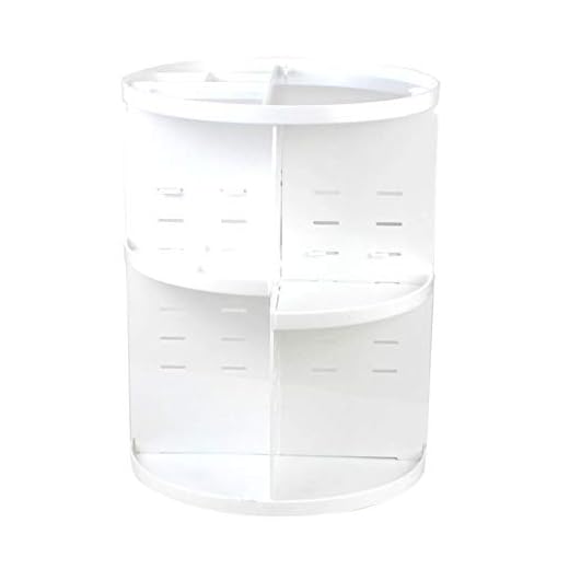 Garderobe Trennwand Nägel Bücherregal Glas Hülse Ring Laminat Halterung Oberfläche Beschichtung rutschfest langlebig Befestigung Paletten Stift Korn beweglich Platte Holz Schuh Regal (20 Kapseln) 7 Crazyfly Kosmetikkoffer, um 360 Grad drehbar, verstellbar, Kosmetikbox, Make-up-Organizer, Pinselhalter, super Aufbewahrung, Kosmetik, Hautpflege-Schmuck für Frauen und Mädchen